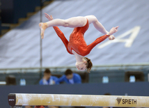 Bakıda idman gimnastikası üzrə Dünya Kuboku yarışlarının ikinci günü start götürüb. Azərbaycan, 20 fevral, 2016